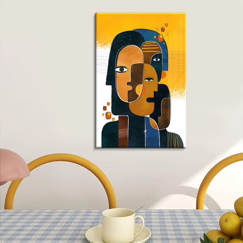 Abstract Art Wall Hanging for Living Room Decoration / Hotel Foyer Mural