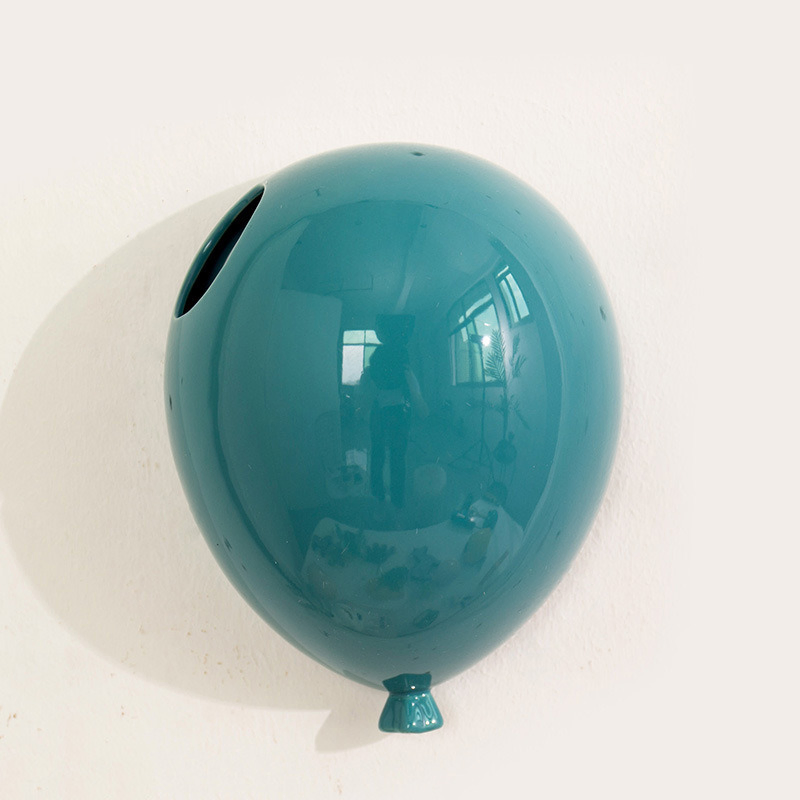 Wall Hanging Vase Decoration Ceramic Balloon Living Room Decorative Vase Restaurant Bedroom Office Hotel Bar Home Decoration Bl13576