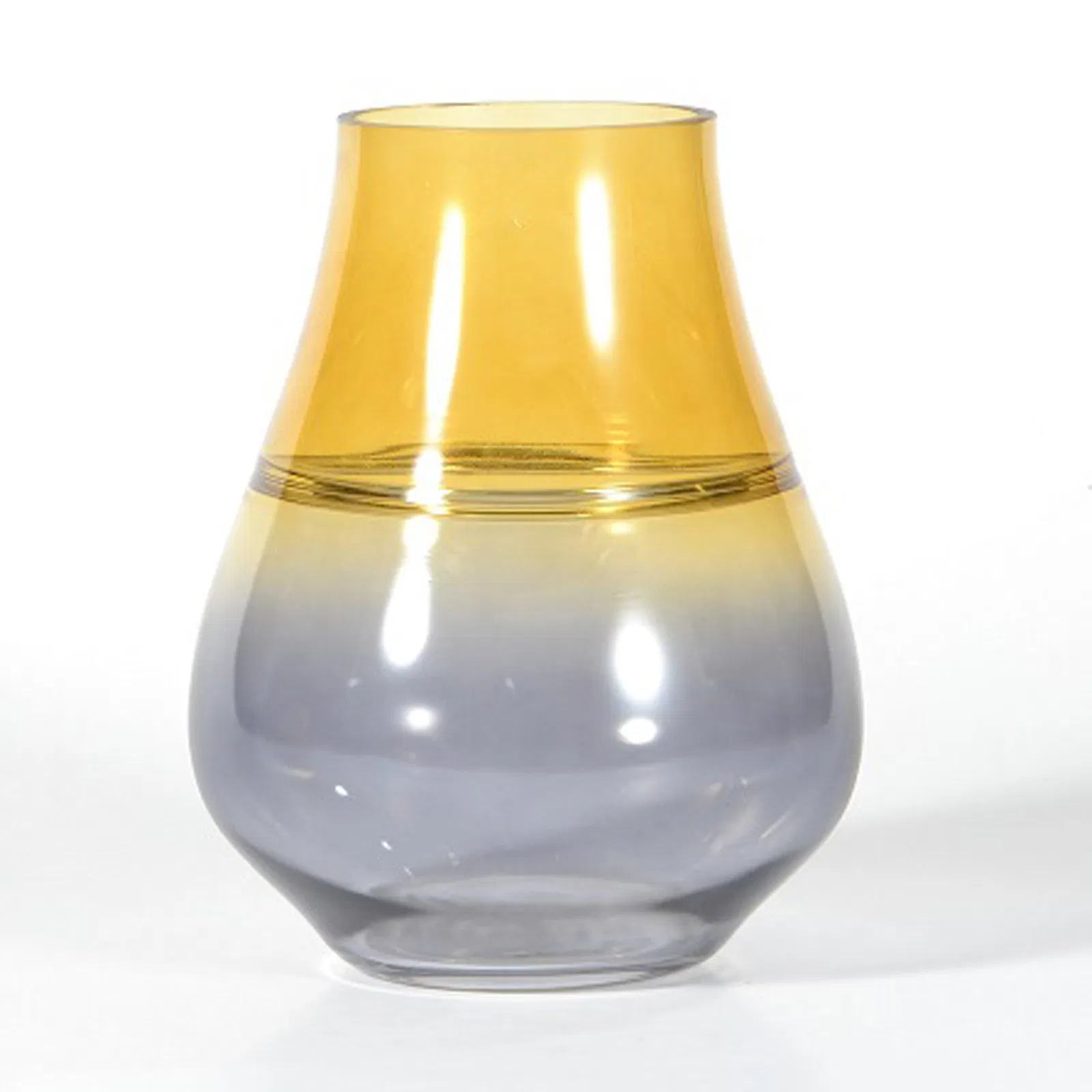 Glass Arts Crafts Home Decor in Unique Shape Glass Craft