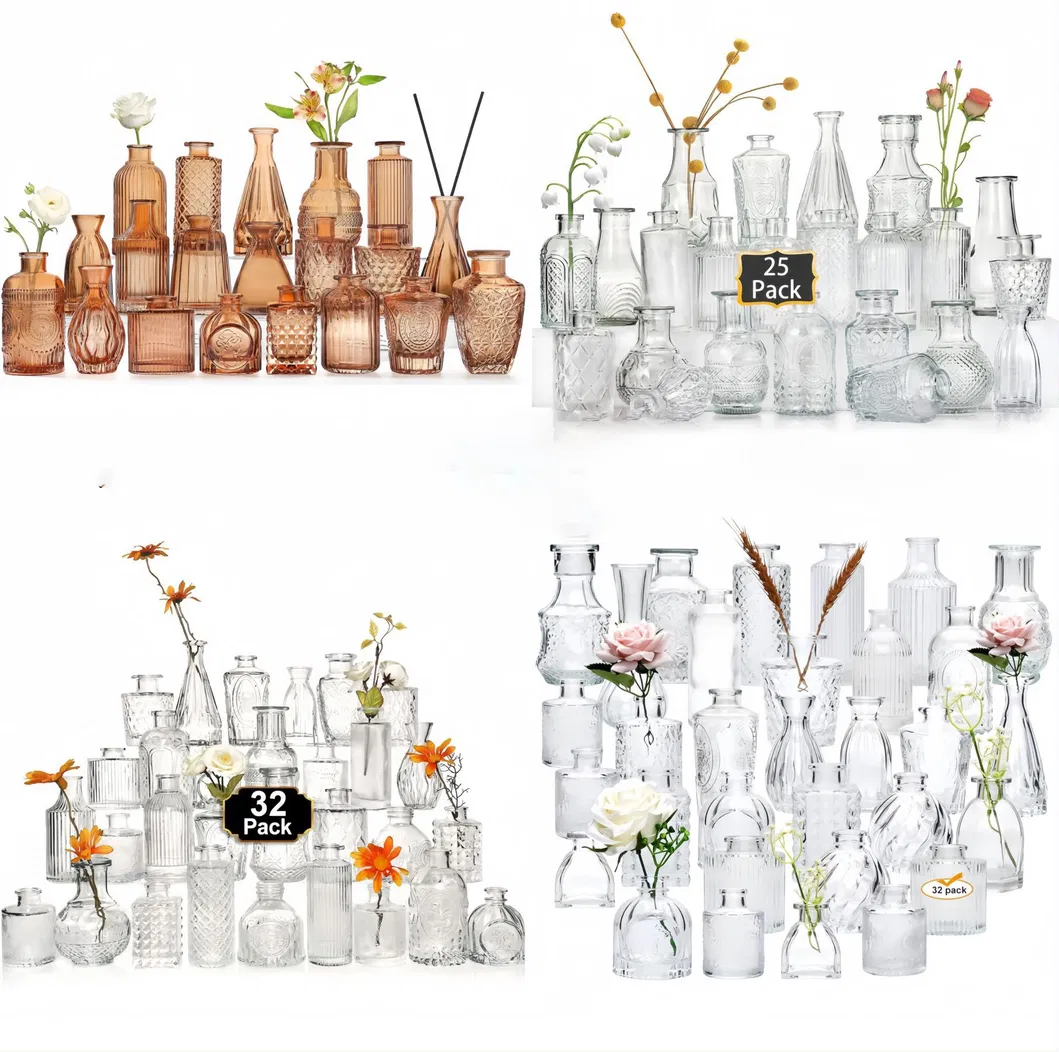 Glass Flower Vase Detail 3