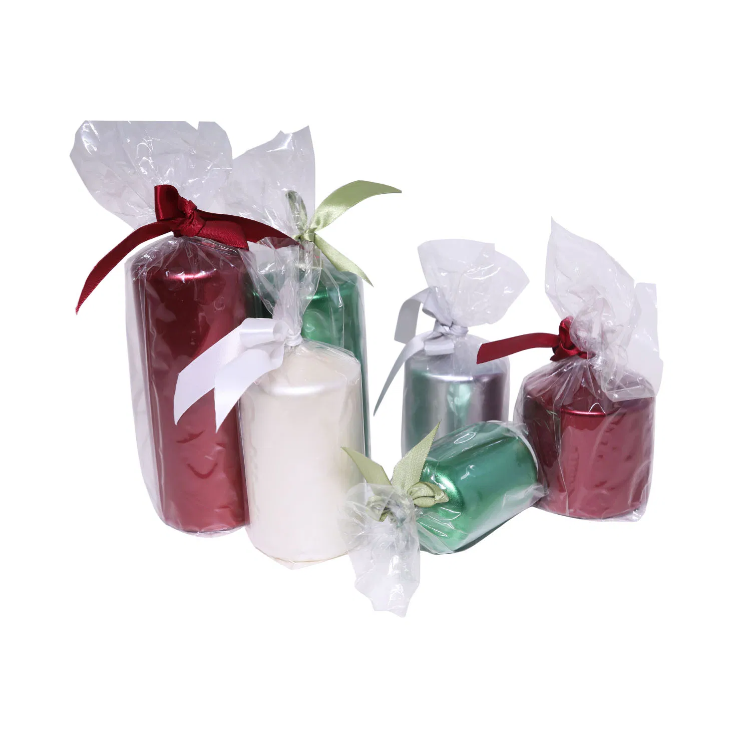 Holiday-Themed Aromatic Pillar Candle for Seasonal Home Decor