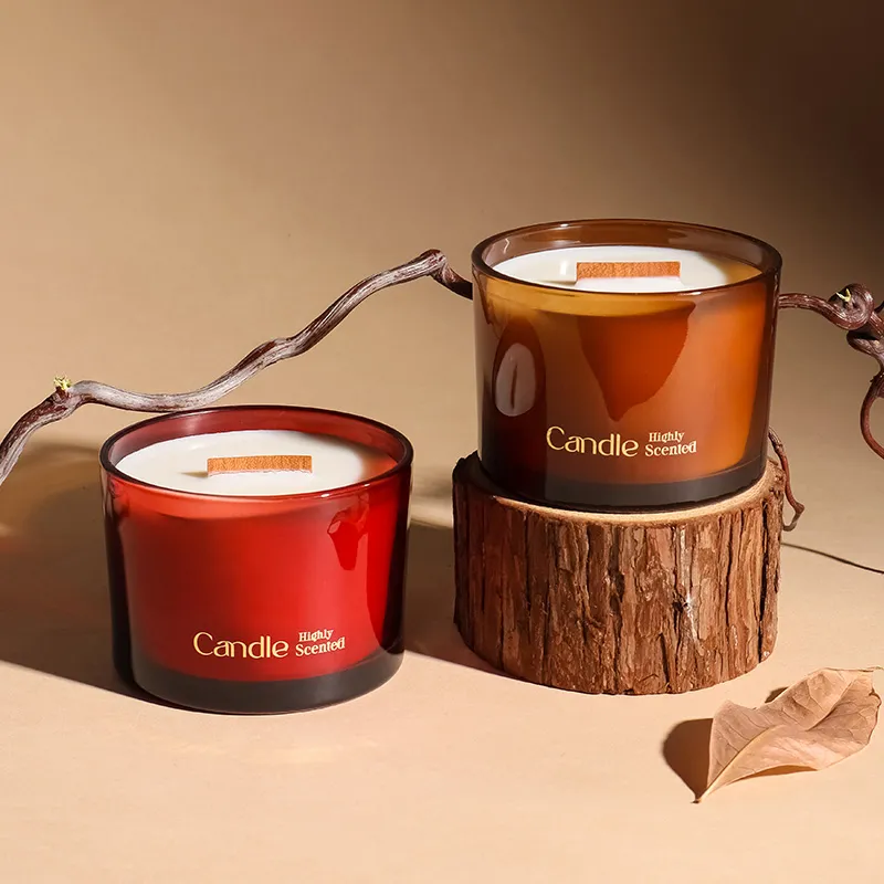 Artisan Amber Scented Candle 4