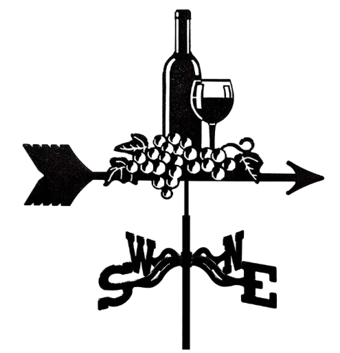 Exclusive Rustic Outdoor Iron Crafts Weathervane with Spray Paint