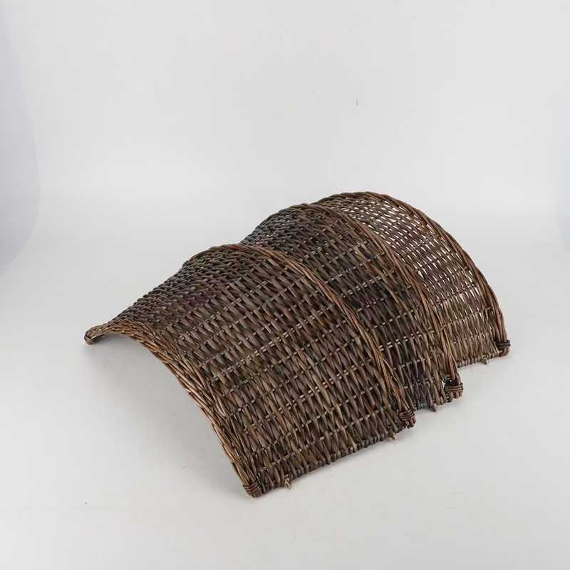 Artisan Woven Christmas Basket for Elegant Holiday Home Decor