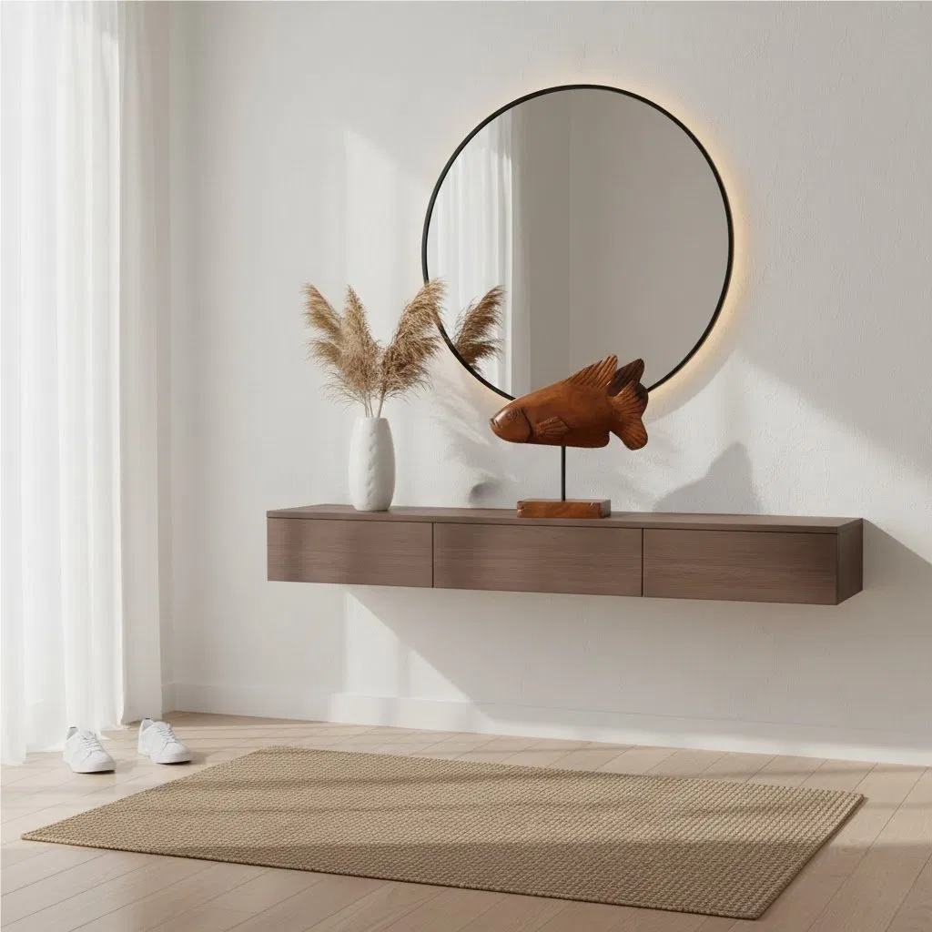 Customized Logo Fish Sculpture: Unique Artisan Accent for Coastal Homes