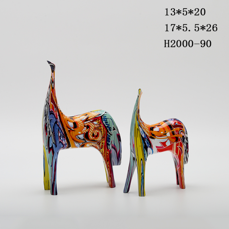 Professional OEM&ODM Handcrafted Loyal Dog Garden Home Display Furnishing Resin Crafts