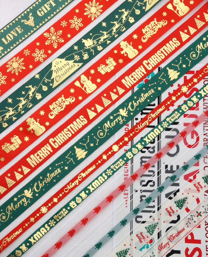 2025 Christmas Ribbon Flower Decorated Cake Bundle Christmas Gift Packaging, Handcrafted Bow Gilded Ribbon