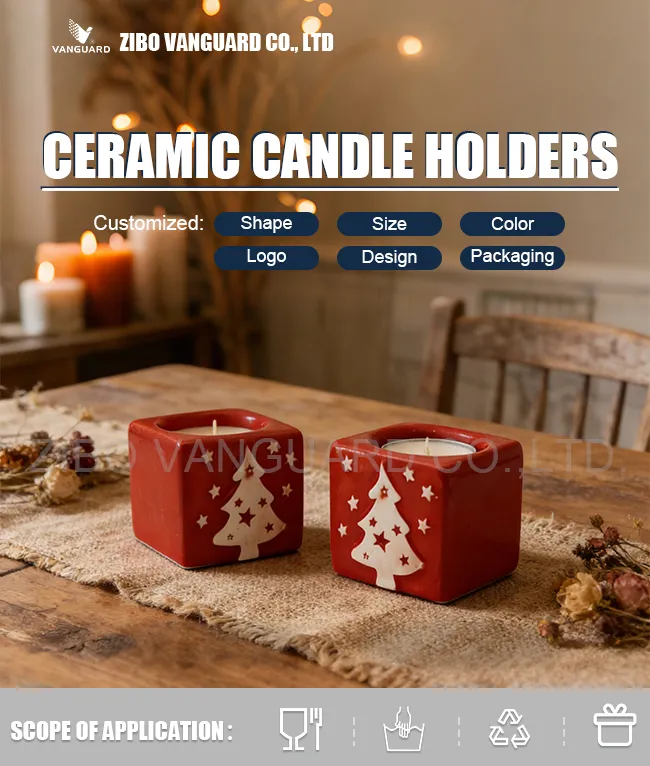 Handcrafted Gift Ceramic Candlestick