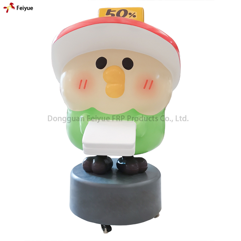 Modern Custom Street Decorative Large Giant Hotel Lawn Outdoor 3D Life Size Resin Fun Fruit Vegetable Animal Cartoon Art Craft Statue Fiberglass Sculptures