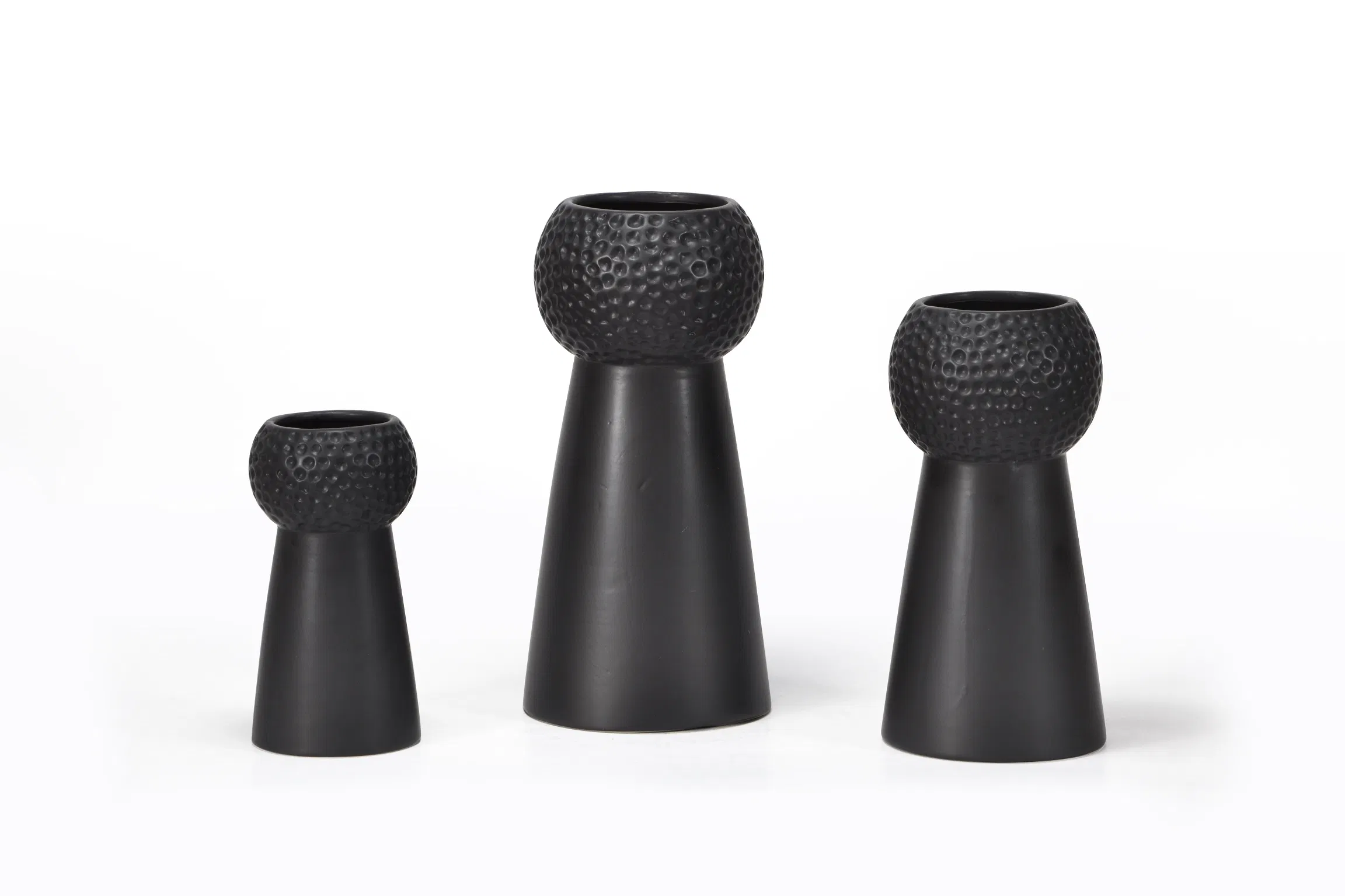 Tabletop Decorative Dried Flowers Ceramic Vase