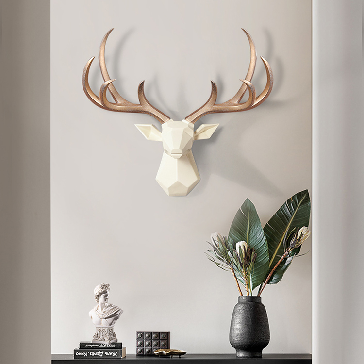 Modern Art Wall Mounted Home Decoration Resin Craft