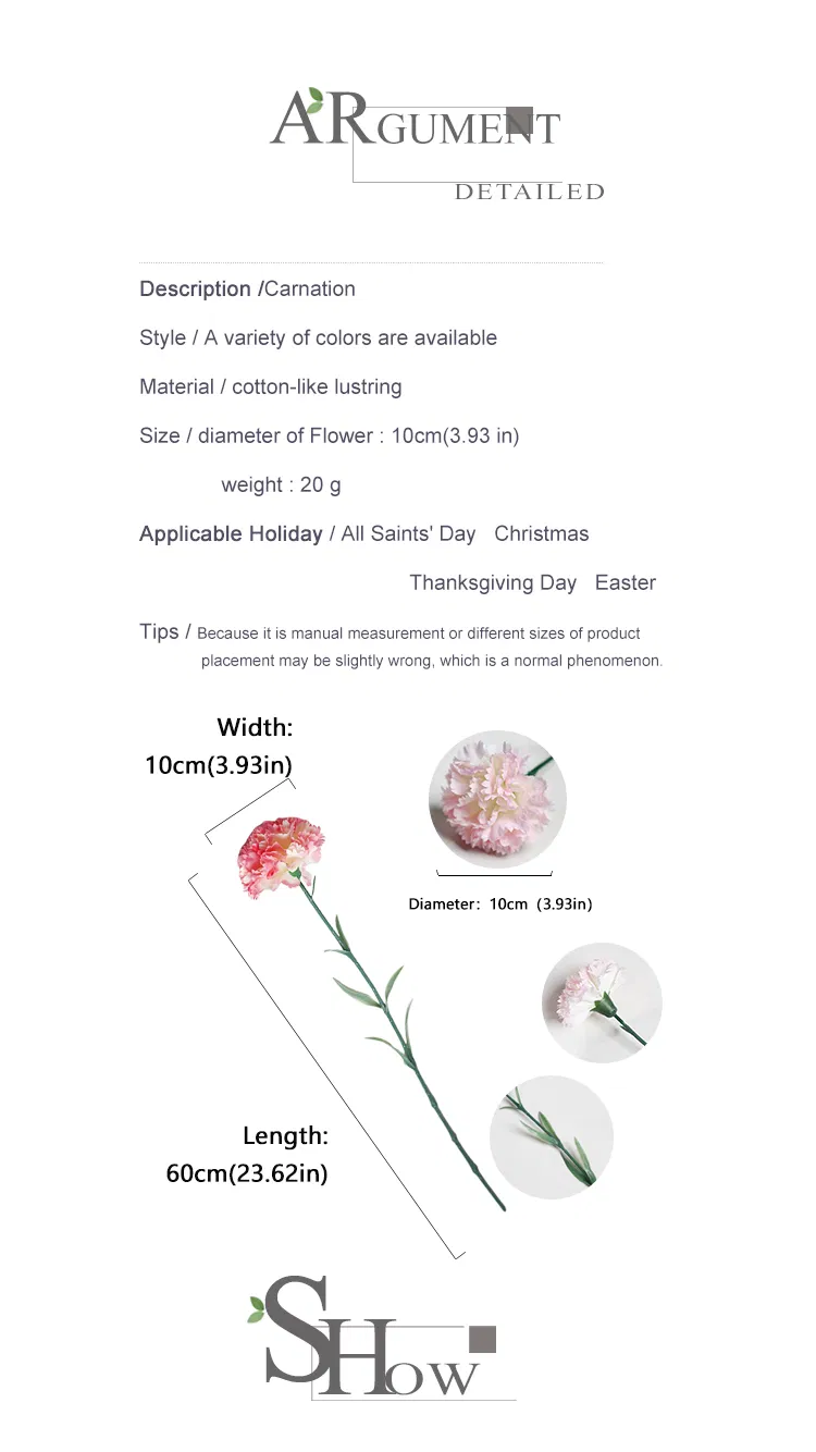 Artificial Carnation 2