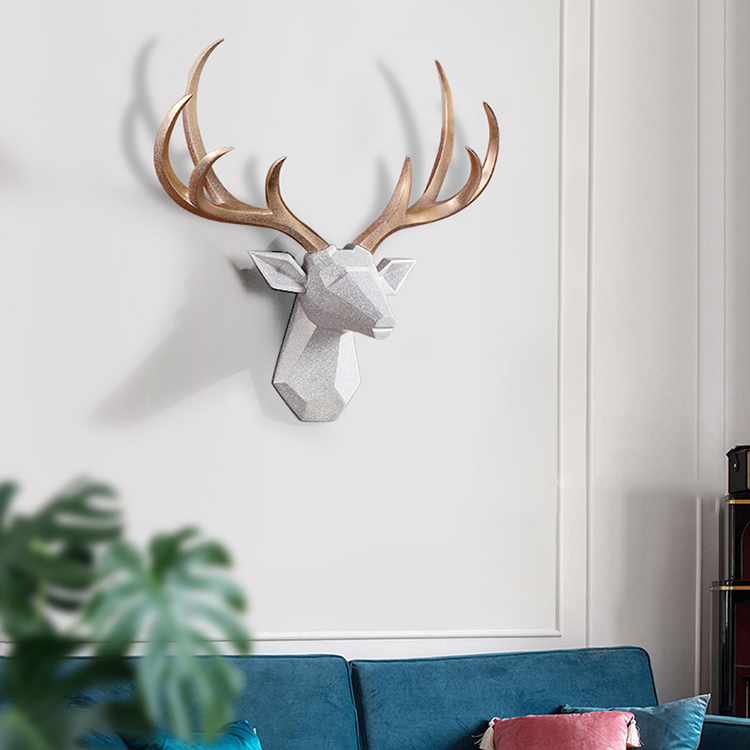 Modern Art Wall Mounted Home Decoration Resin Craft