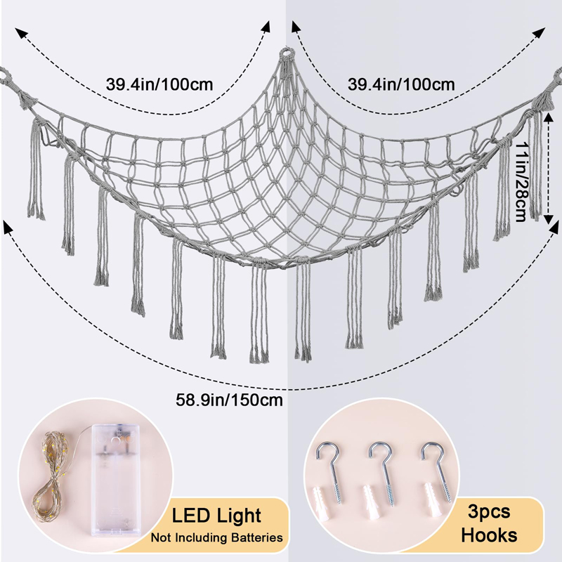 Bohemian Macrame Wall Hanging Tapestry for Home Decoration