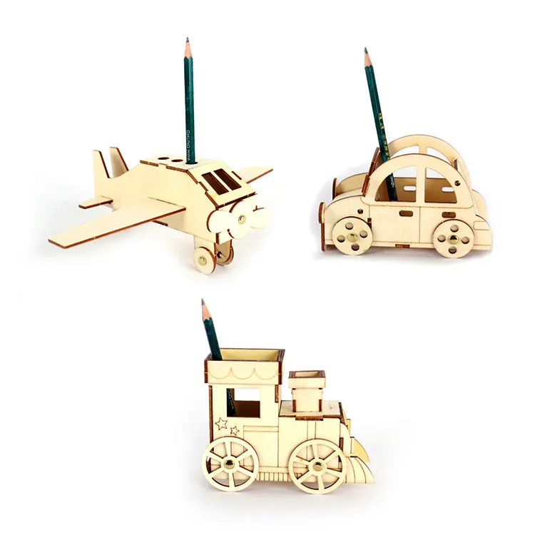 Artistic 3D Wood Chip Puzzle