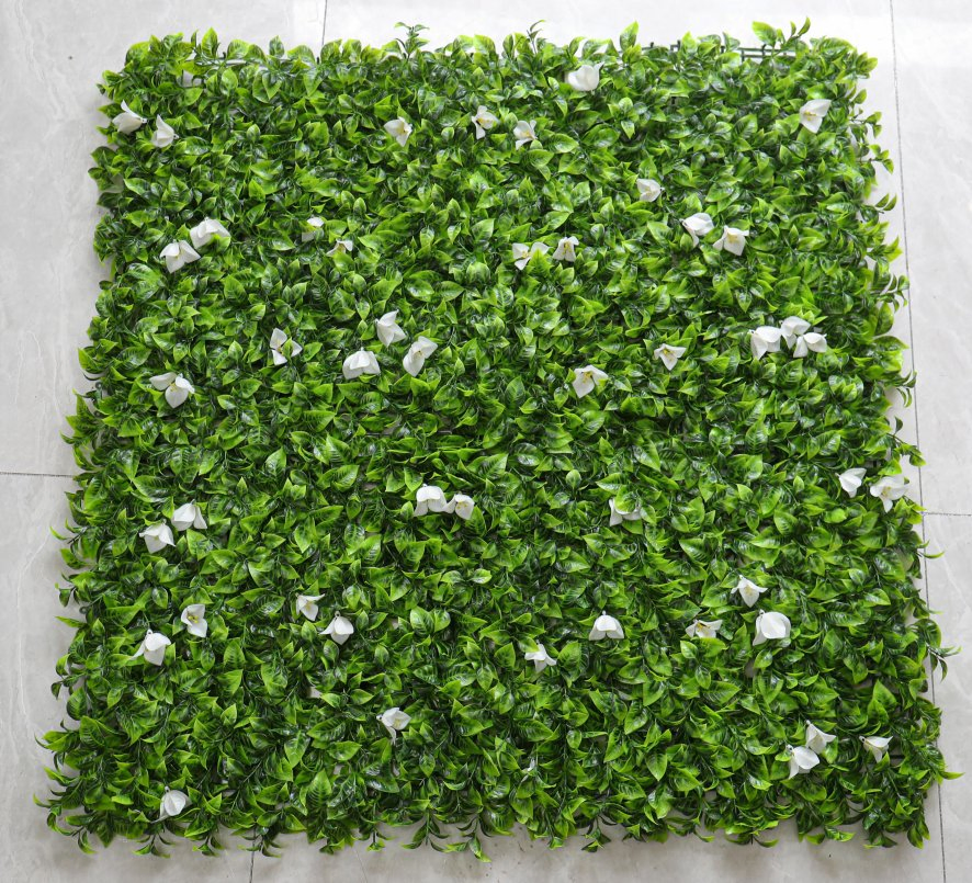 50*50cm Boxwood Greenery Backdrop Artificial Grass Wall Artificial Crafts