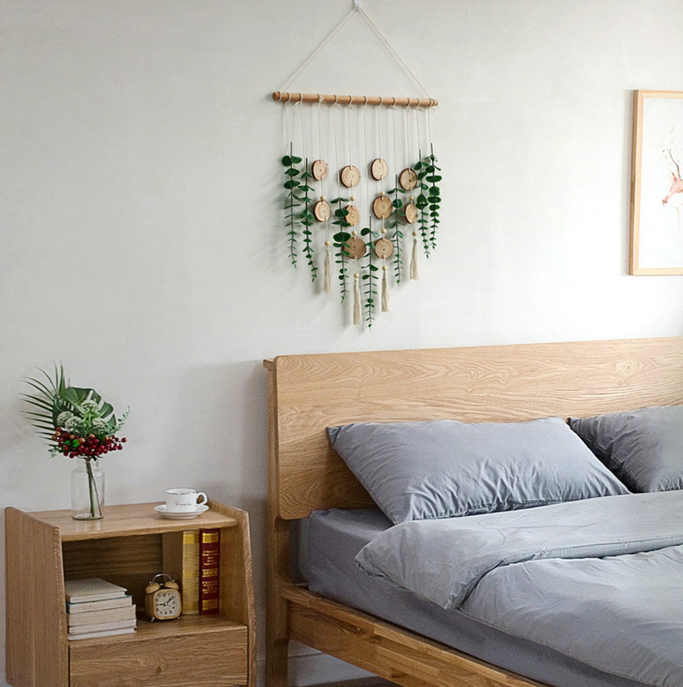 Artificial Eucalyptus Wall Hanging Greenery Rustic Boho Farmhouse Home Decor Mi29363