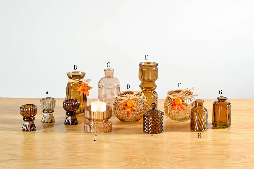 Glass Decorative Pumpkin Figurine 2