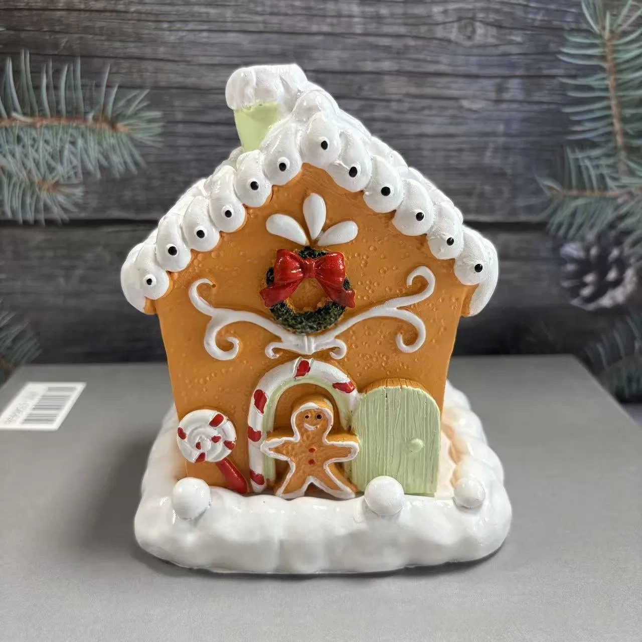 Christmas House Incense Burner Gingerbread House Aroma Burner Snowman Home Decoration Wholesale