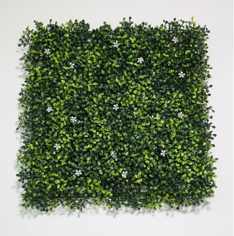 50*50cm Boxwood Greenery Backdrop Artificial Grass Wall Artificial Crafts