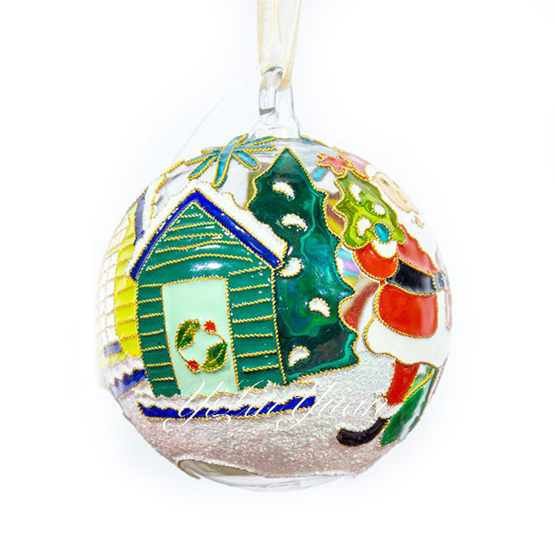 Artistic Chinese Handmade Enamel Ornament Beautiful Decorative Cloisonne