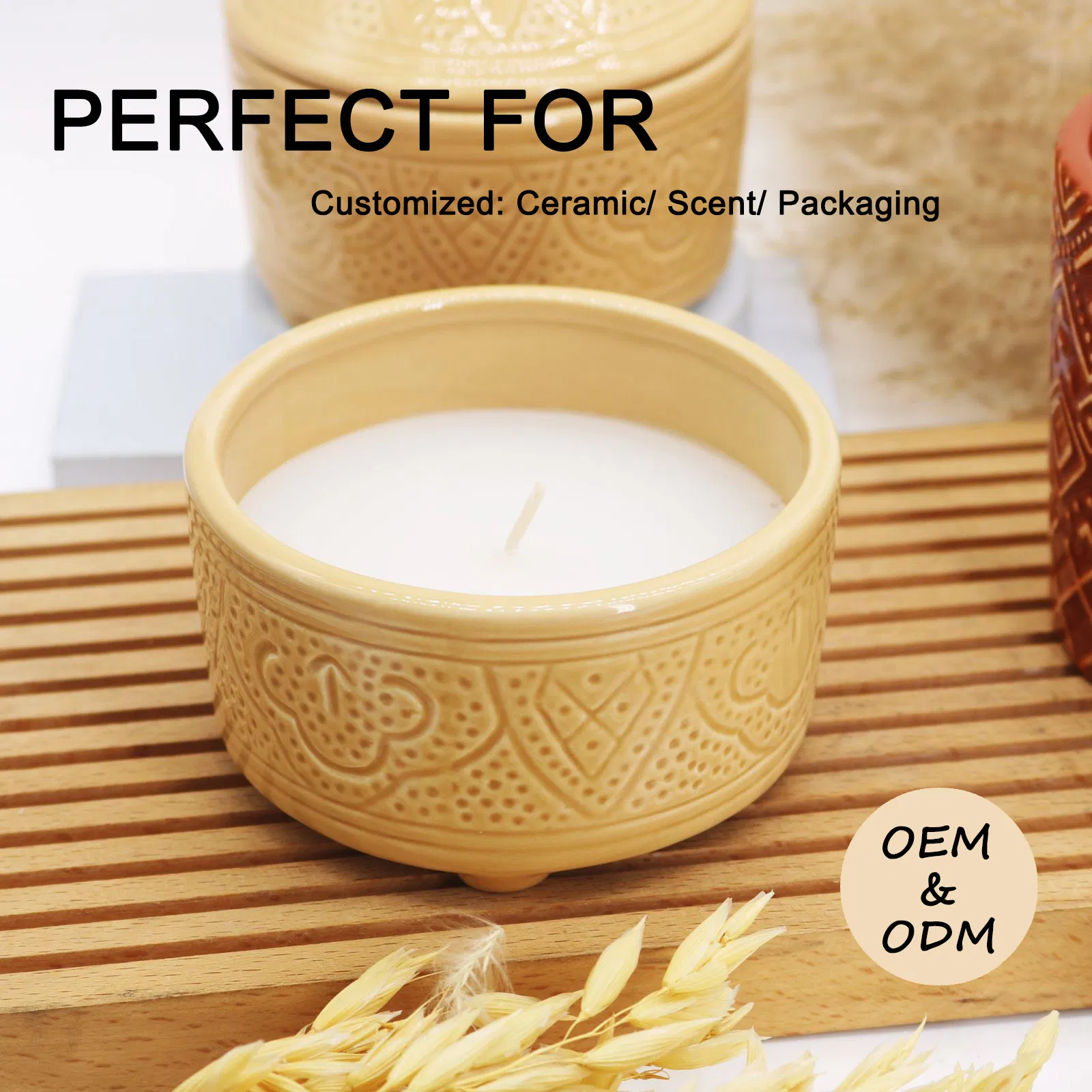 Artisan Crafted Tajine Shaped Scented Candle for Cozy Spaces