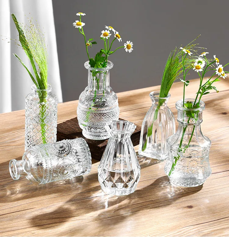 Glass Flower Vase Detail 7