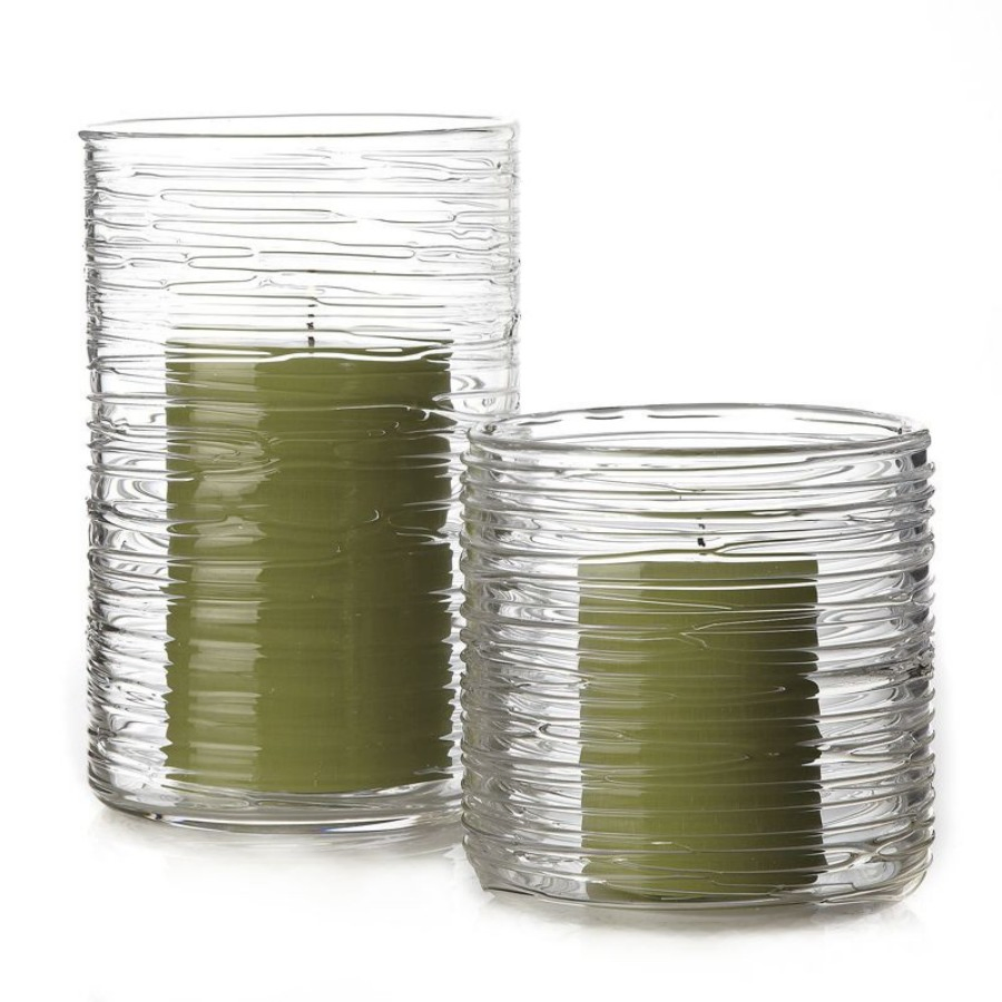 Art-Crafts Home Decor Glass Products Candlestick Vase Glass Candle Holder Vase