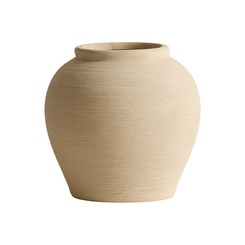 Ceramic Vase Set Natural Texture Neutral Boho Farmhouse Home Decor Decorative Flower Vase for Table Centerpiece Living Room