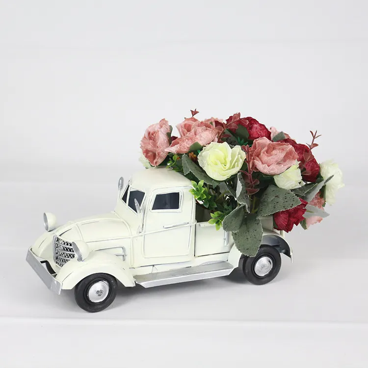 Vintage Metal Truck Display