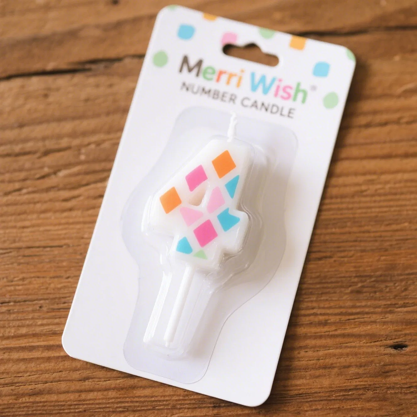 Huaming Paraffin Wax Candles Christmas Holiday Number Candles Festive Digital Birthday Candles for Seasonal Desserts