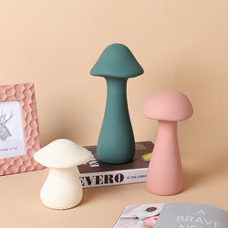 Home Decoration Ceramic Desktop Mushroom Craft