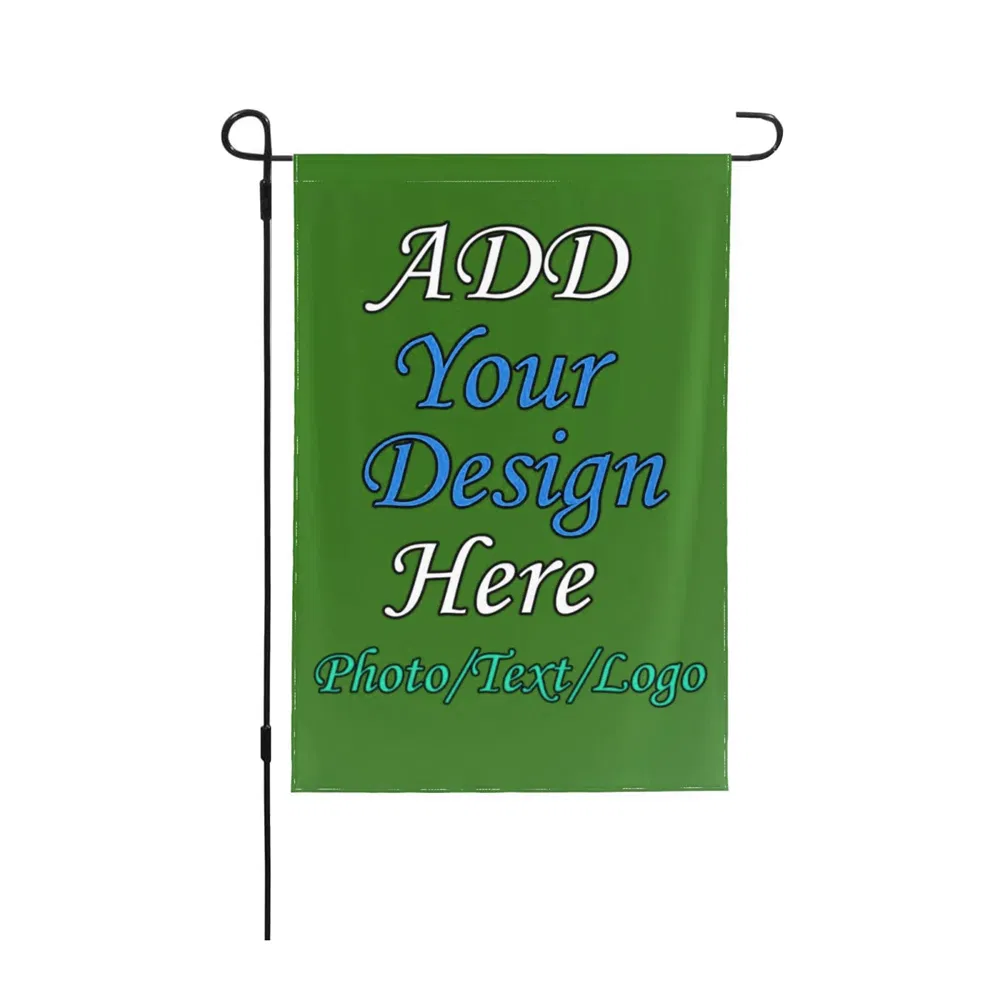 High Quality Custom Size Printing Polyester Seasonal Home Garden Flags