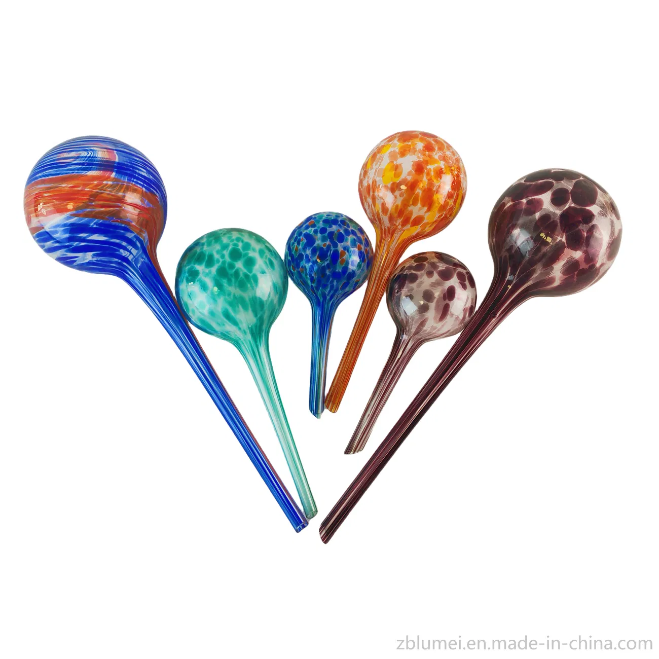 Decorative Hand Blown Glass Self Watering Globes/Bulbs/Balls Set, Promotional Gift, Home Decoration/ Garden Craft
