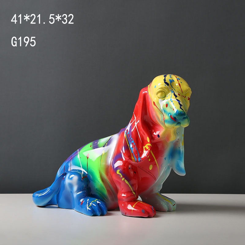 Creative Colorful The Lion King Figure Home Decorative Resin Crafts