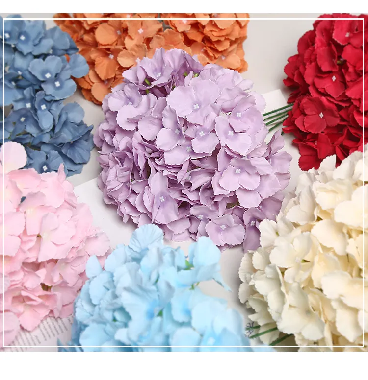 Vibrant Artificial Hydrangea