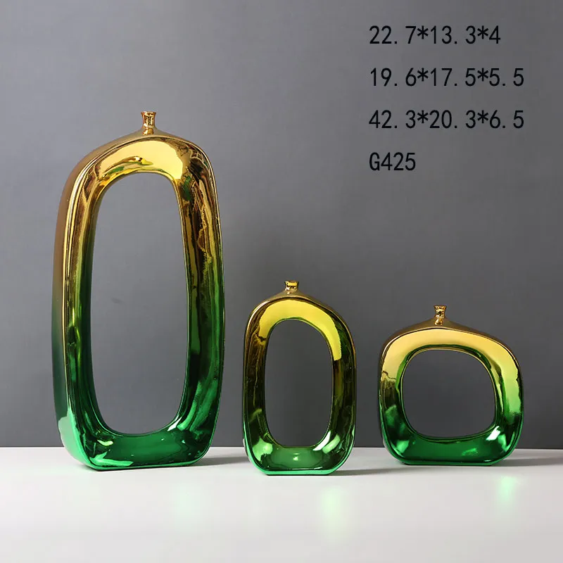 Home Decorative Resin Vase Model