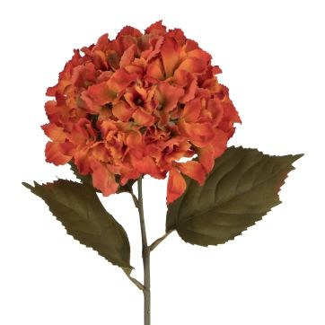 Exclusive Fall Seasonal Halloween Theme Color Faux Hydrangea Artificial Flower