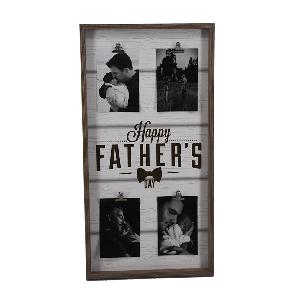 Rustic Home Decoration Plastic Big Photo Picture Frame