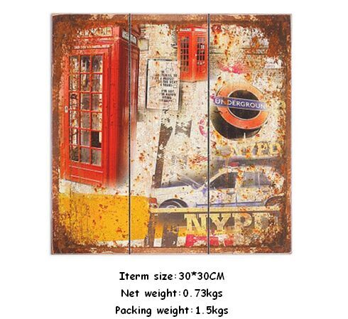 Home Decoration Wooden Plaque Wall Art Handmade Wood Crafts