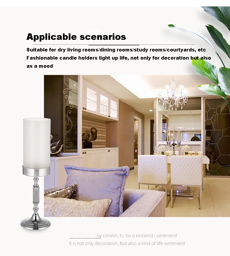 Glass Candle Holder Detail 3