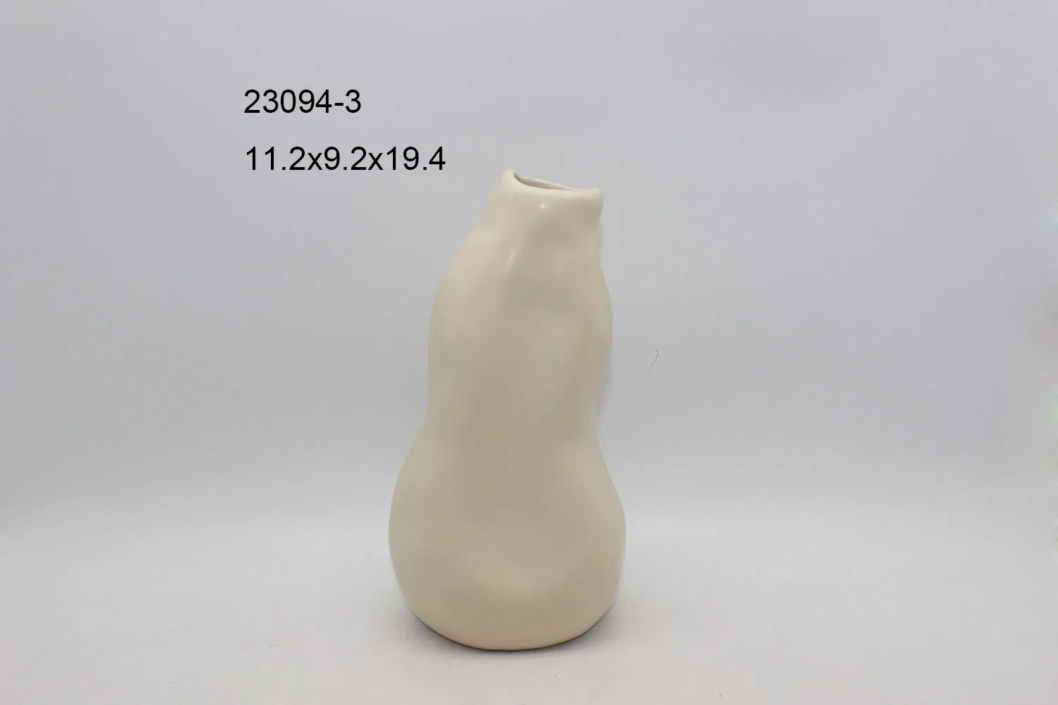Modern Flower Vase Natural Rustic Style Matte Ceramic Vase for Home Decor