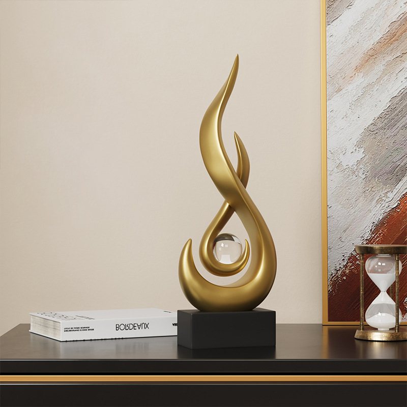 Luxury High-End Flame Bead Jewelry Decorative Crafts Ornament Resin Crafts