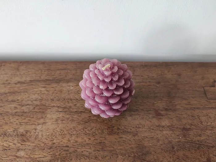 Artisan Pine Cone Candle 2