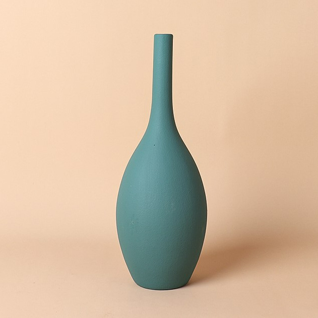 OEM Acceptable Multicolor Living Room Furniture Home Decor Yiwu Market Abstract Ceramic Irregular Vase Decoration Crafts