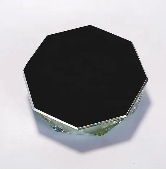 Glass Ashtray - Colorful Cigarette &amp; Cigar Holder for Home, Office, or Tabletop Decoration - Durable Decorative Craft for Indoors &amp; Outdoors