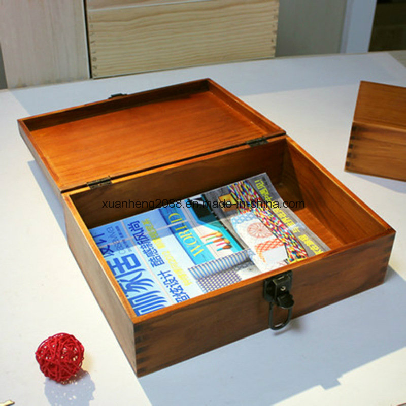 Unique Custom High-End Wooden Storage Box Handmade Gift Box Suitable for Home Storage Tea Wine Rings Wedding Display Crafts Perfect Collection Choice