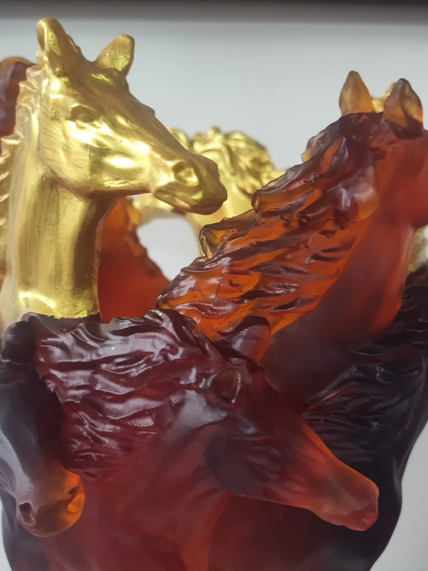 Handmade Nordic European Style Luxury Table Centrepiece Large Size Artisan Crystal Art Glass Flowers Vase for Home Decoration