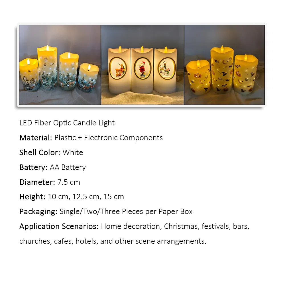 Flickering LED Candle