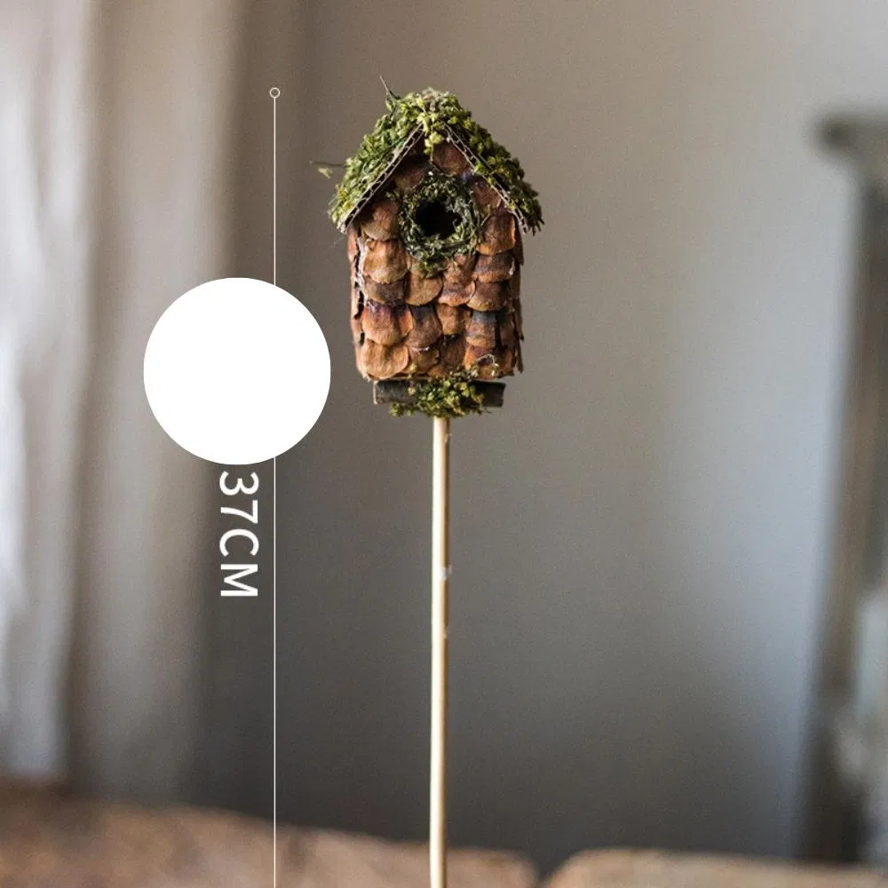 Bird House Planter Stake 6